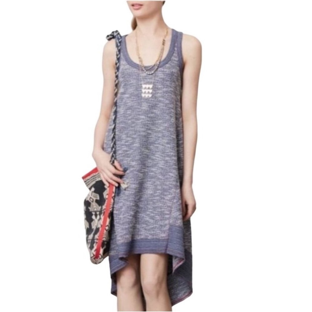 Anthropologie Left of Center Bahia high low dress